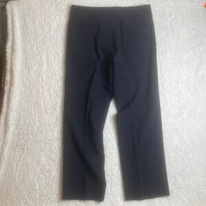 Vintage 70s talon‎ zipper navy blue bus driver pleated pants